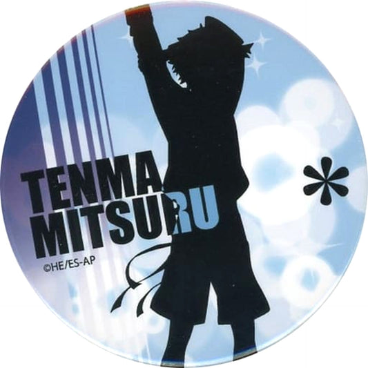 Ensemble Stars! Mitsuru Tenma Trading Silhouette Can Badge E Buttons [USED]