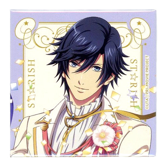 Tokiya Ichinose Uta no Prince Sama Movie Maji Love Kingdom X Animatecafe Trading Square Can Badge SHINING Ver. Can Badge Can Badge [USED]