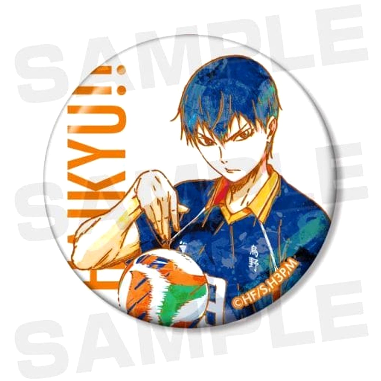 Haikyu!! Tobio Kageyama Ani-Art Trading Can Badge Vol.2 Buttons [USED]