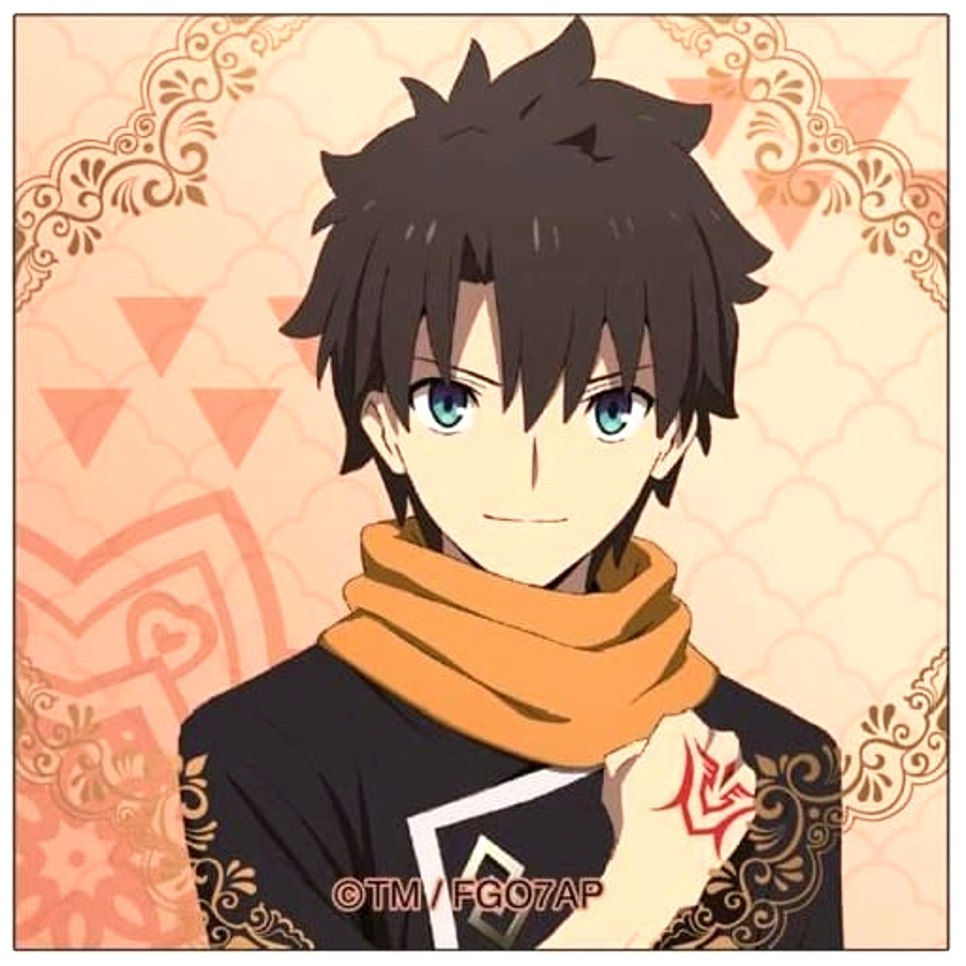 Fate/Grand Order -Absolute Demonic Front: Babylonia- Ritsuka Fujimaru Square Can Badge [USED]