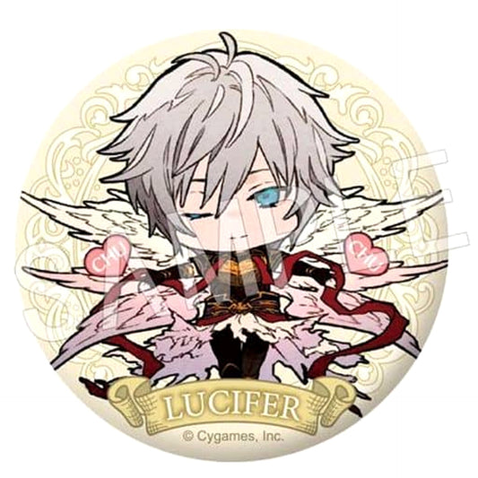 Granblue Fantasy Lucifer Fortune Can Badge Chu Series Buttons [USED]