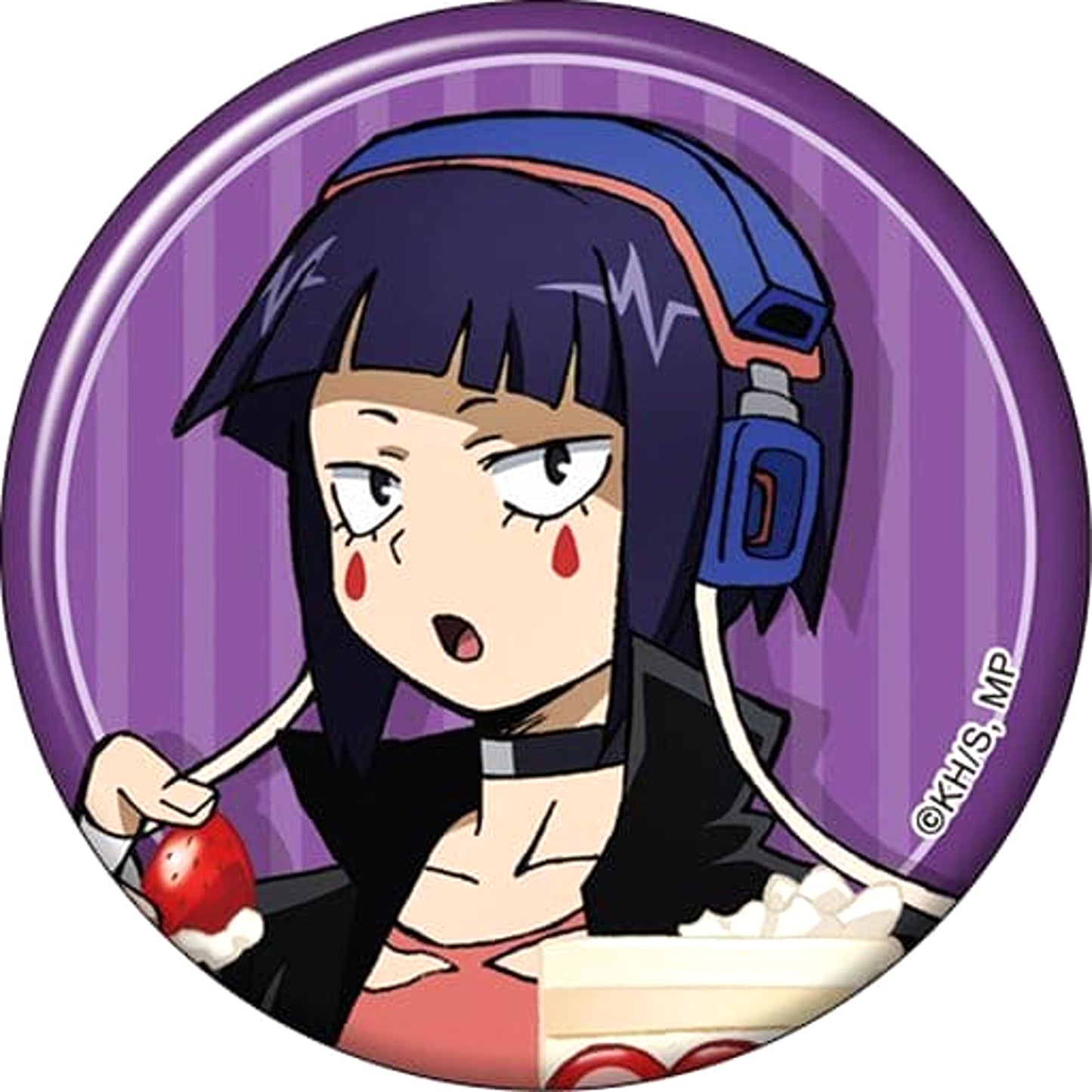 Kyoka Jiro G My Hero Academia Chara Badge Collection Battle Cake [USED]