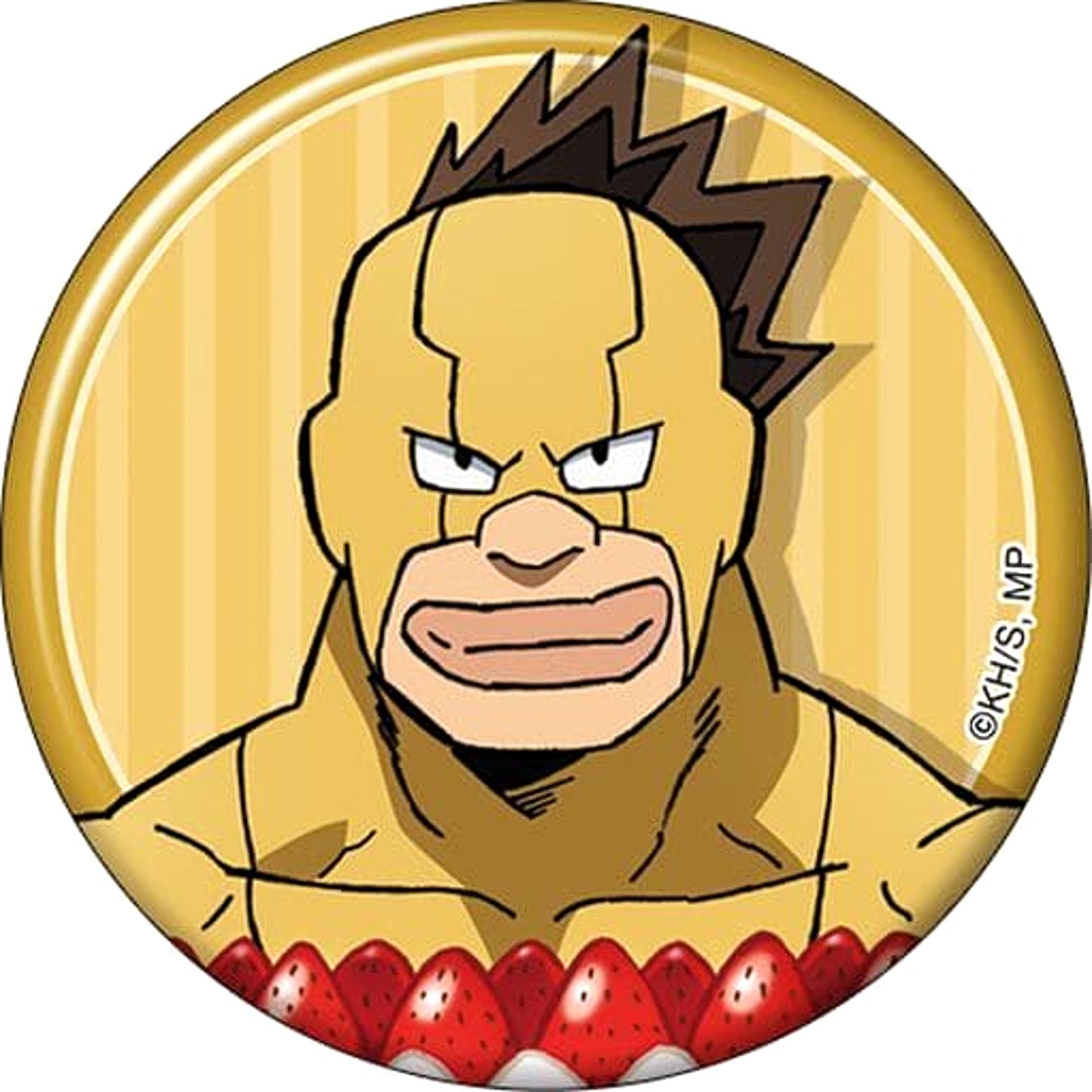 Rikido Sato H My Hero Academia Chara Badge Collection Battle Cake [USED]