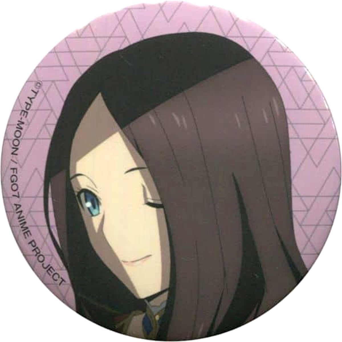 Fate/Grand Order: Absolute Demonic Front - Babylonia Caster/Leonardo Da Vinci Can Badge SEGA Limited Ufo Catcher Play Benefits Buttons [USED]