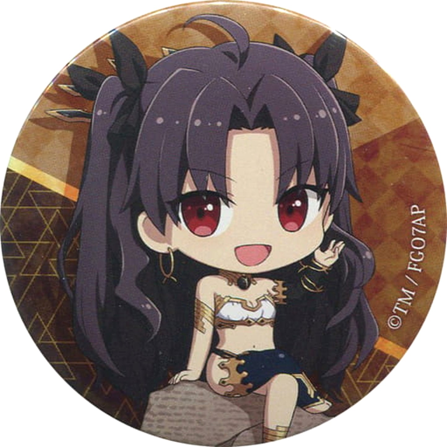 Archer/Ishtar Fate/Grand Order: Absolute Demonic Front - Babylonia Button Mini Character Fate/Grand Order: Absolute Demonic Front - Babylonia Exhibition Road To Uruk Limited [USED]