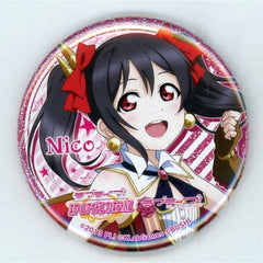 Love Live! Nico Yazawa Schsta Original Costume Commemorative Trading Can Badge M's School Festival Thanksgiving 2019 Limited Buttons [USED]