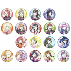 Love Live! Nijigasaki High School Idol Club Ayumu Uehara & Others Commemorative Trading Can Badge School Festival Thanksgiving 2019 Limited All 18 Types Set Buttons [USED]