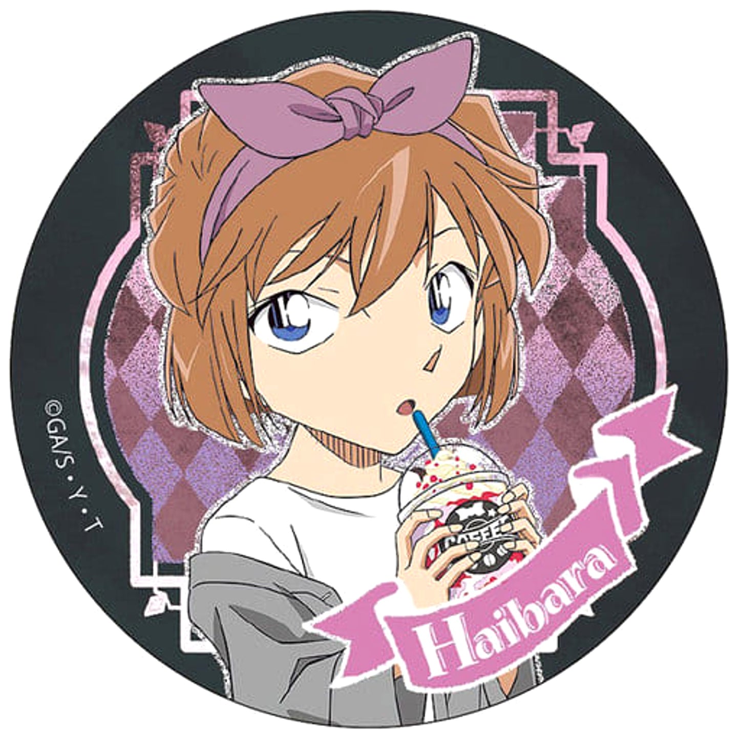 Ai Haibara Detective Conan Random Button Crux 2019 [USED]