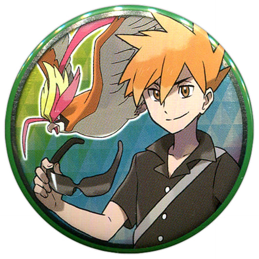 Pokemon Blue Pidgeot Can Badge Collection Alola Edition B Pokemon Center Limited Buttons [USED]