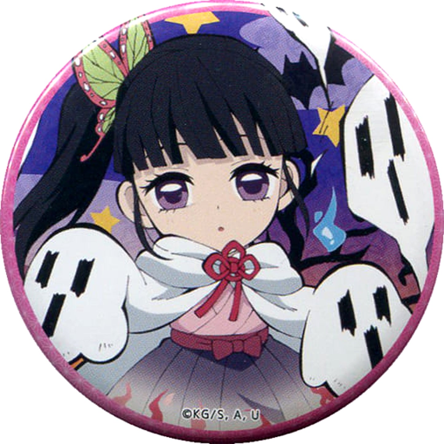 Kanao Tsuyuri Demon Slayer: Kimetsu no Yaiba Random Button ufotable cafe Dining Happy Halloween Part.1 Limited [USED]
