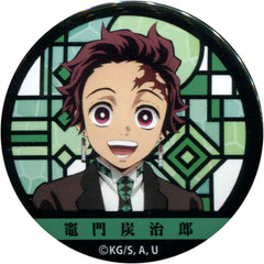 Demon Slayer: Kimetsu no Yaiba Tanjiro Kamado Normal Ver. Trading Can Badge Special Event Kimetsu no Utage Limited Buttons [USED]