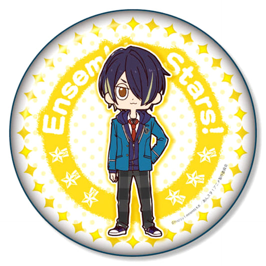 Ensemble Stars! Shinobu Sengoku Yurukawa Art Can Badge Plus C Buttons [USED]
