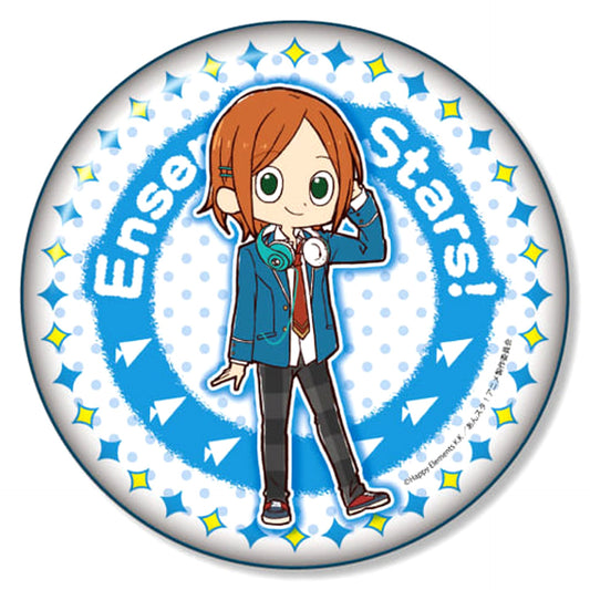 Ensemble Stars! Yuta Aoi Yurukawa Art Can Badge Plus C Buttons [USED]