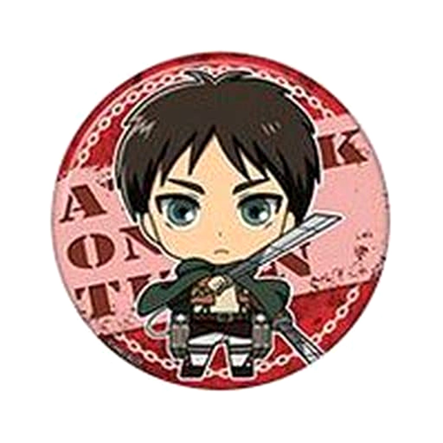 Attack on Titan Ellen Yeager Trading Can Badge Vol.2 Buttons [USED]