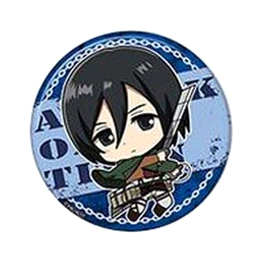 Attack on Titan Mikasa Ackerman Trading Can Badge Vol.2 Buttons [USED]