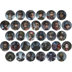 Identity V Gardener & Others Trading Can Badge Vol.1 All 32 Types Set Buttons [USED]