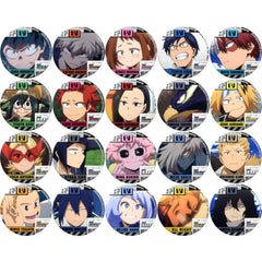 My Hero Academia Katsuki Bakugo & Others Torucolle Can Badge Step to the Future All 20 Types Set Buttons [USED]
