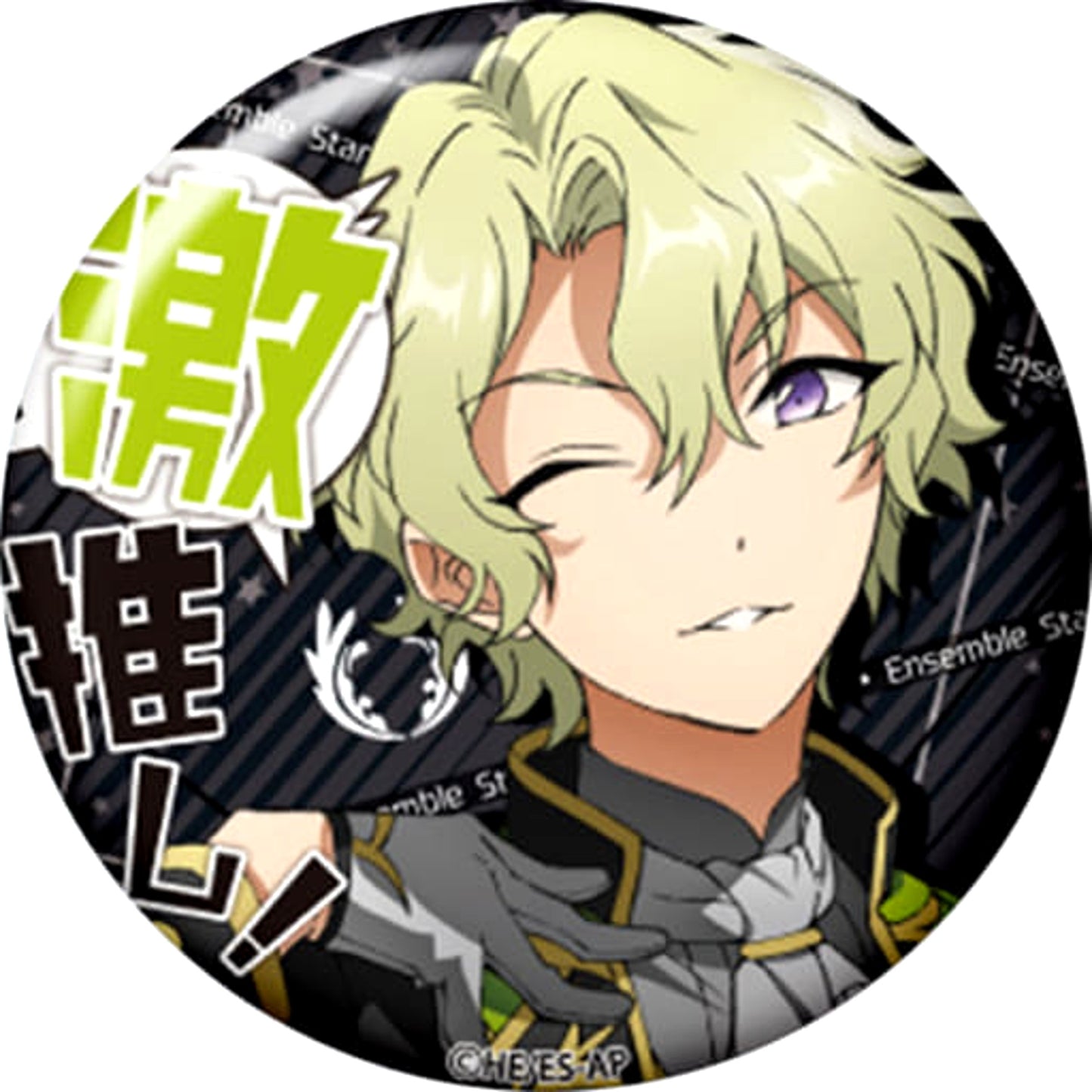 Ensemble Stars! Hiyori Tomoe Gekioshi Can Badge Collection Vol.3 Buttons [USED]