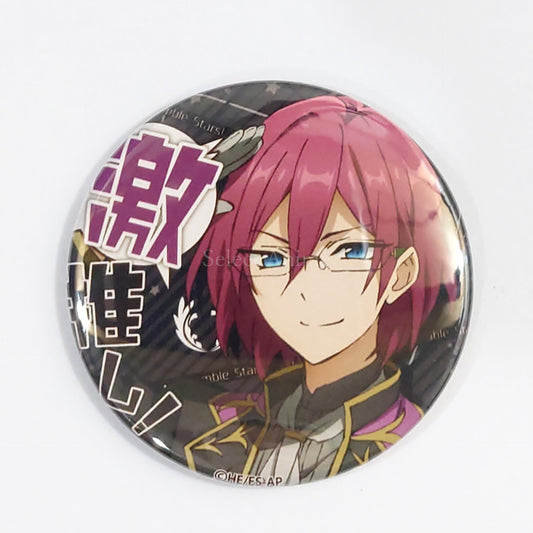 Ensemble Stars! Ibara Saegusa Gekioshi Can Badge Collection Vol.3 Buttons [USED]