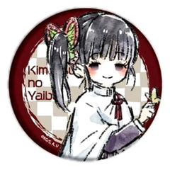 Demon Slayer: Kimetsu no Yaiba Kanao Tsuyuri Can Badge Graph Art Design Buttons [USED]