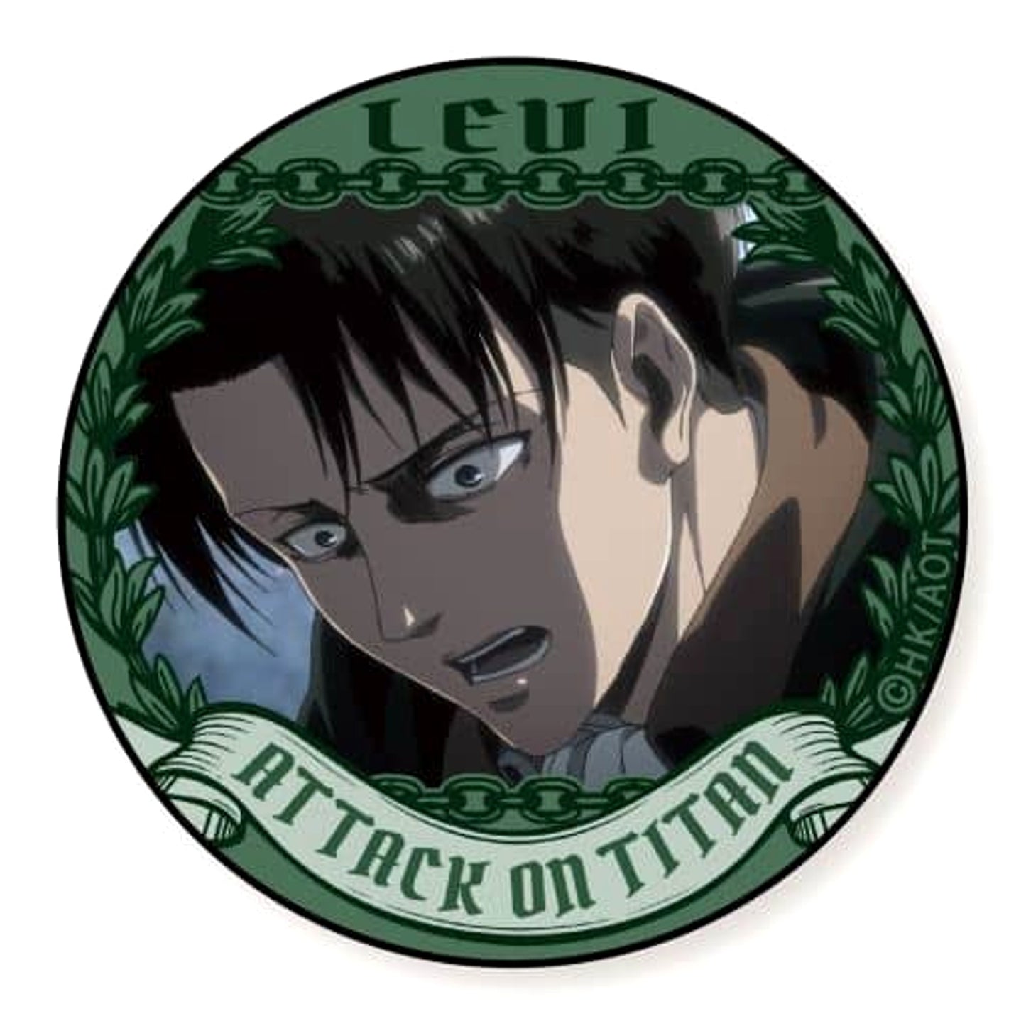 Attack on Titan Levi Anger Trading Can Badge Levi Special Part2 Buttons [USED]