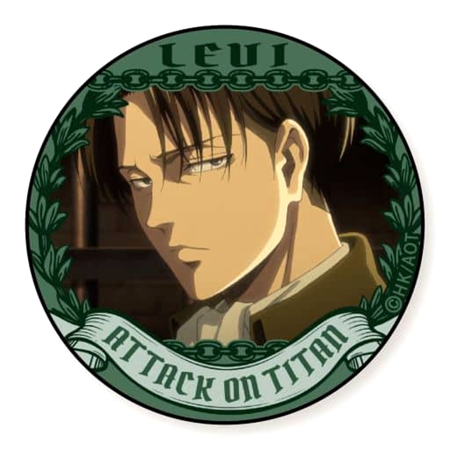 Attack on Titan Levi Glare Trading Can Badge Levi Special Part2 Buttons [USED]