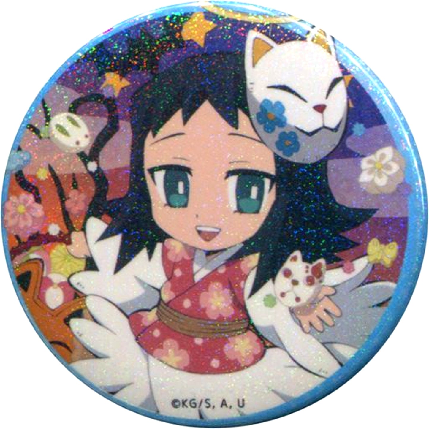 Makomo Glitter Ver. Demon Slayer x ufotable cafe DINING Happy Halloween Vol.1 Random Button [USED]