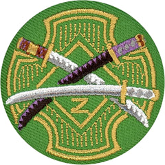 Roronoa Zoro One Piece Embroidery Brooch [USED]