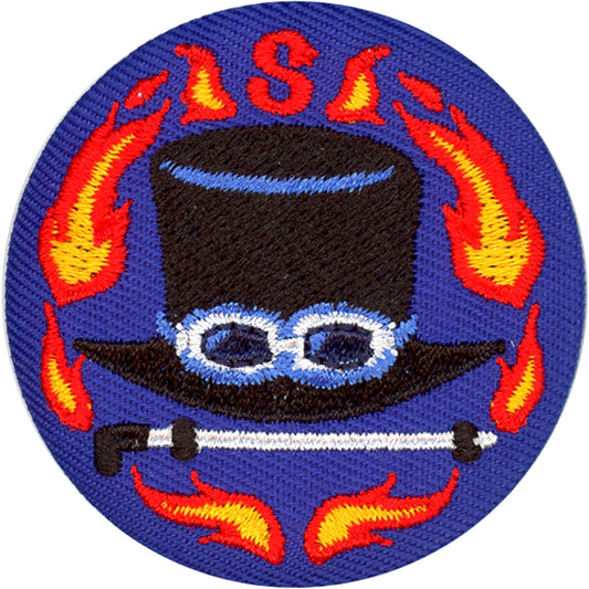 Sabo One Piece Embroidery Brooch [USED]
