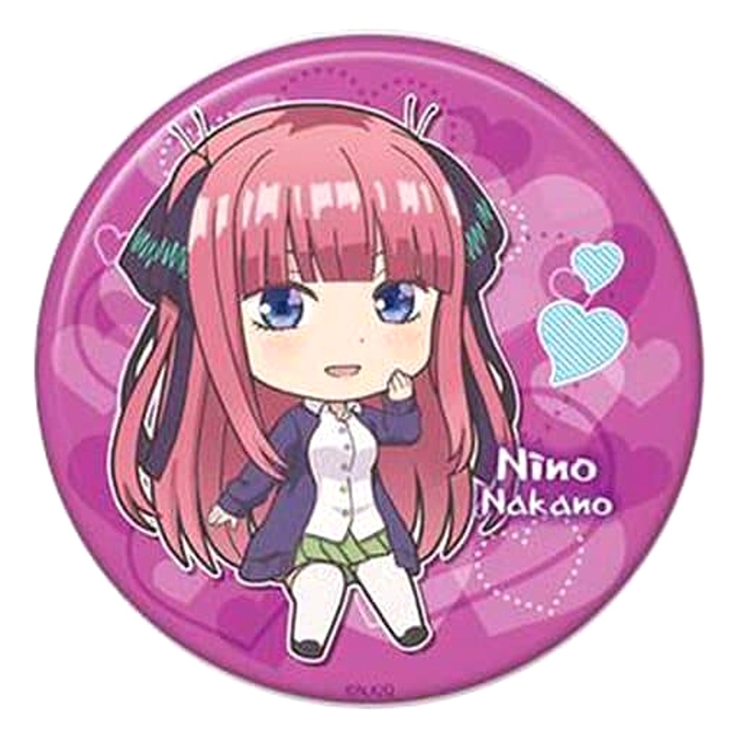 Nino Nakano The Quintessential Quintuplets Random Button [USED]