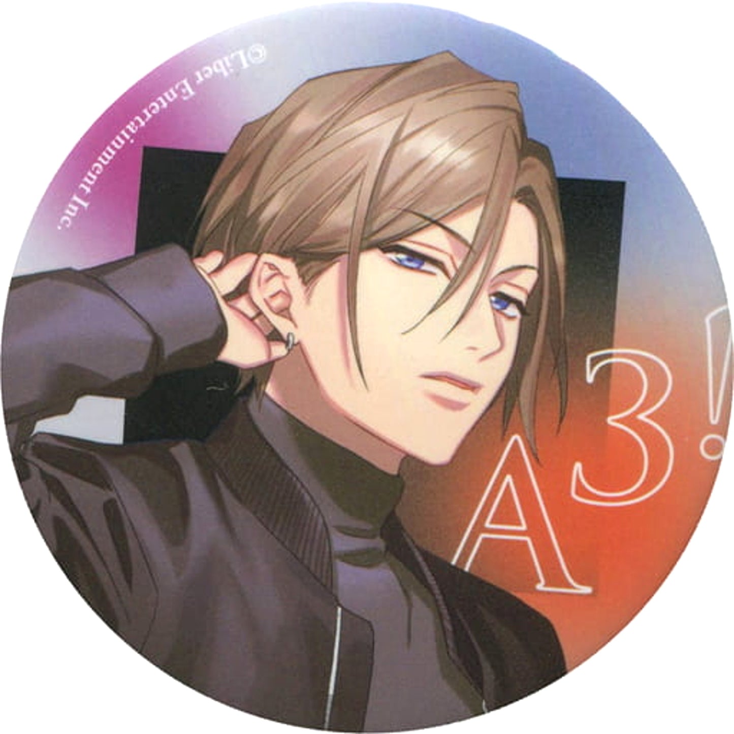 Banri Settsu A3! Button Autumn Group & Winter Group animate Girls Festival 2019 Limited [USED]