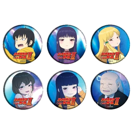 Hi Score Girl II Can Badge 01 All 6 Types Set Buttons [USED]