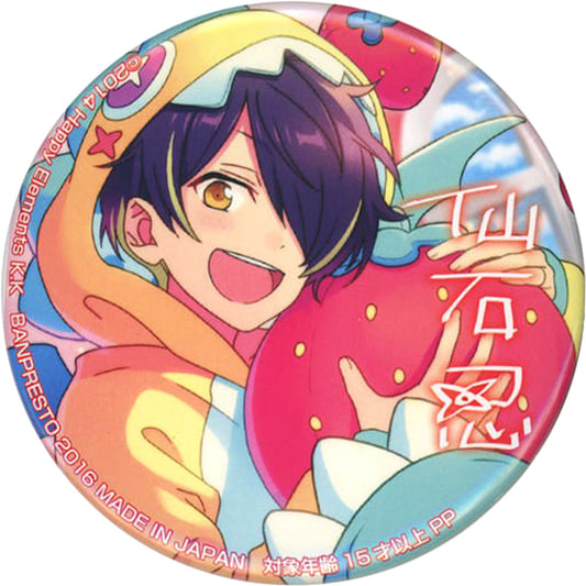 Ensemble Stars! Shinobu Sengoku Variety Can Badge 2nd Vol.2 Character Comyu Hiroba Limited Buttons [USED]