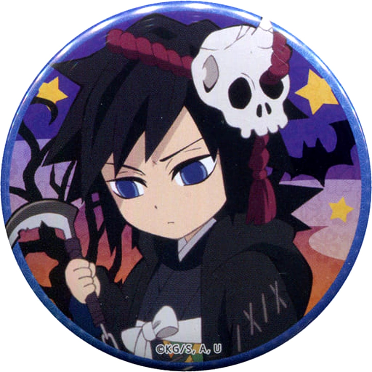 Giyu Tomiokau Normal Demon Slayer: Kimetsu no Yaiba Random Button ufotable cafe Dining Happy Halloween Part.2 Limited [USED]
