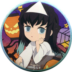 Demon Slayer: Kimetsu no Yaiba Muichirou Tokitou Random Can Badge ufotable cafe Dining Happy Halloween Part.2 Limited Buttons [USED]