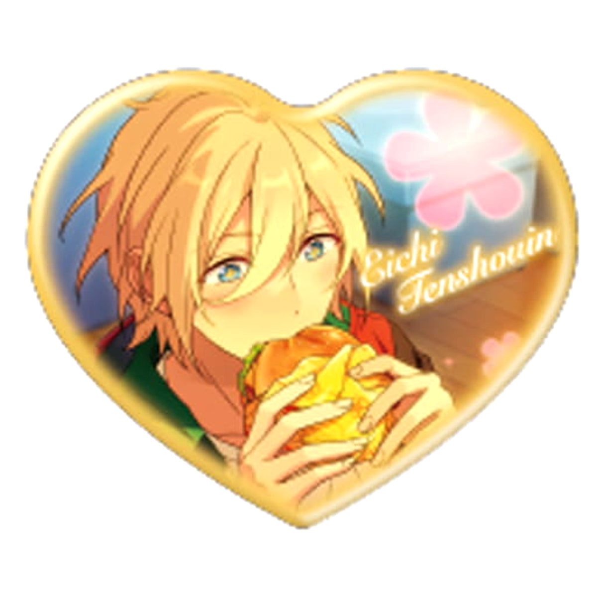 Ensemble Stars! Eichi Tenshouin Heart Can Badge Beta Vol.2 Buttons [USED]