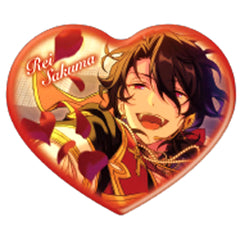 Ensemble Stars! Rei Sakuma Heart Can Badge Beta Vol.2 Buttons [USED]