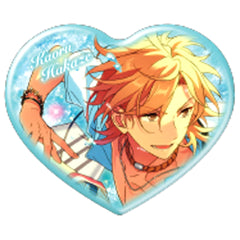 Ensemble Stars! Kaoru Hakaze Heart Can Badge Beta Vol.2 Buttons [USED]