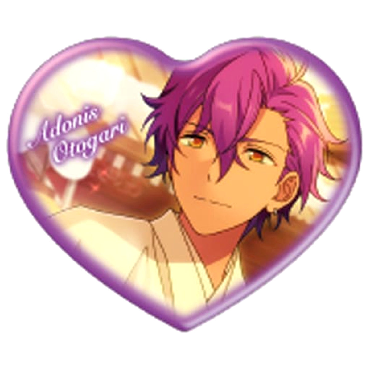 Ensemble Stars! Adonis Otogari Heart Can Badge Beta Vol.2 Buttons [USED]