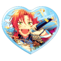 Ensemble Stars! Leo Tsukinaga Heart Can Badge Beta Vol.3 Buttons [USED]
