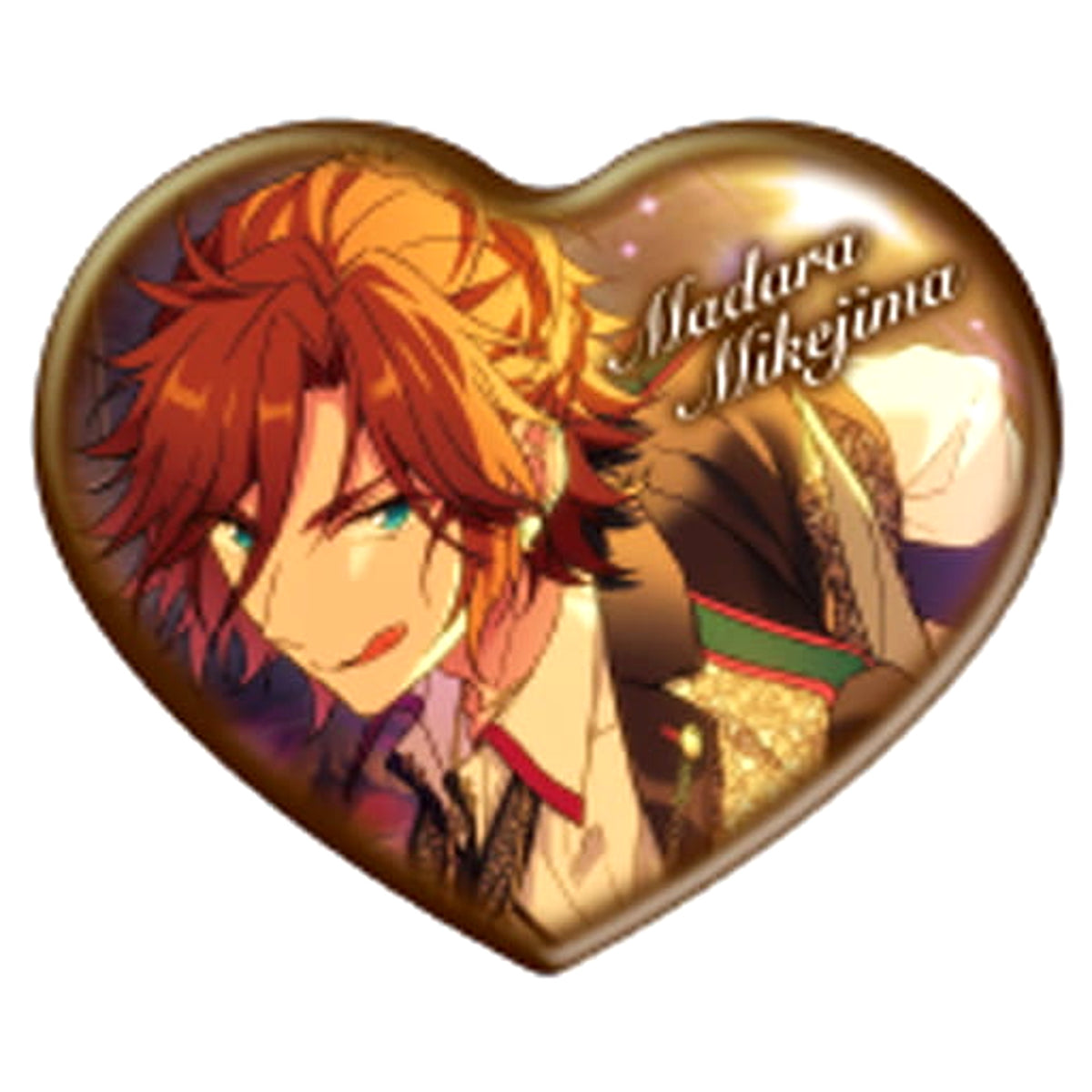 Ensemble Stars! Madara Mikejima Heart Can Badge Beta Vol.3 Buttons [USED]