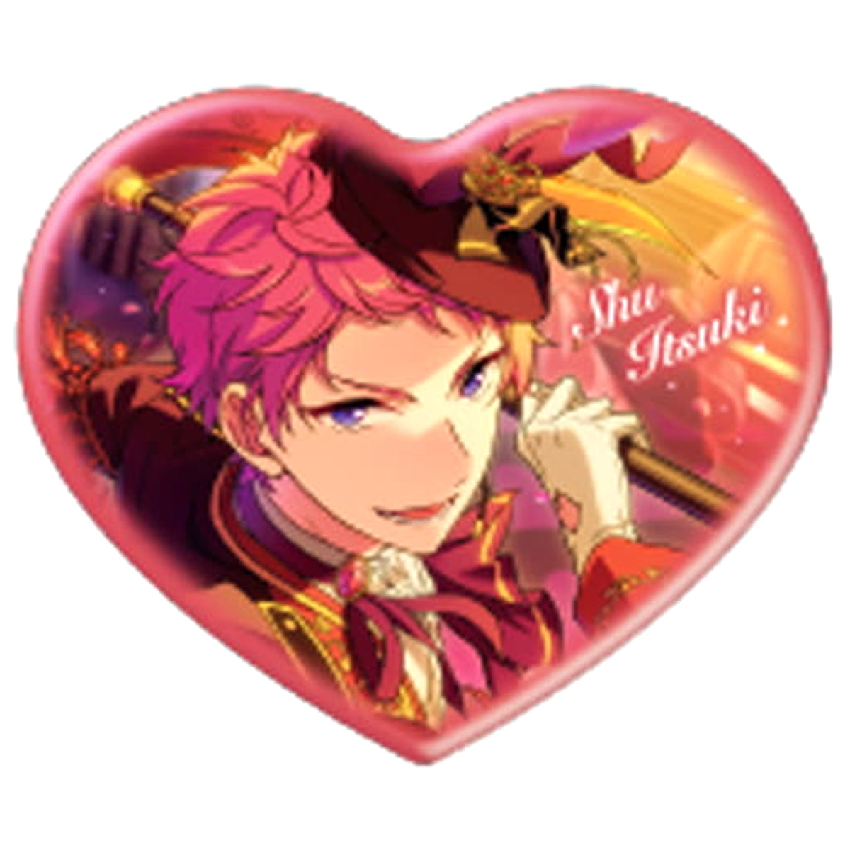 Ensemble Stars! Shu Itsuki Heart Can Badge Beta Vol.4 Buttons [USED]