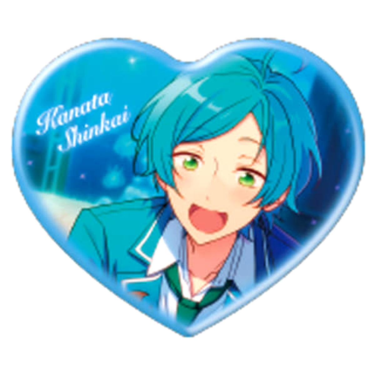 Ensemble Stars! Kanata Shinkai Heart Can Badge Beta Vol.5 Buttons [USED]