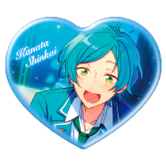 Ensemble Stars! Kanata Shinkai Heart Can Badge Beta Vol.5 Buttons [USED]