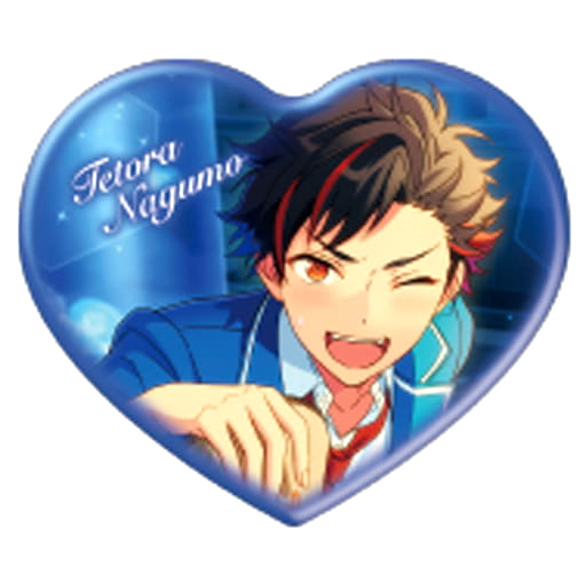 Ensemble Stars! Tetora Nagumo Heart Can Badge Beta Vol.5 Buttons [USED]