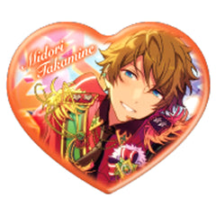 Ensemble Stars! Midori Takamine Heart Can Badge Beta Vol.5 Buttons [USED]