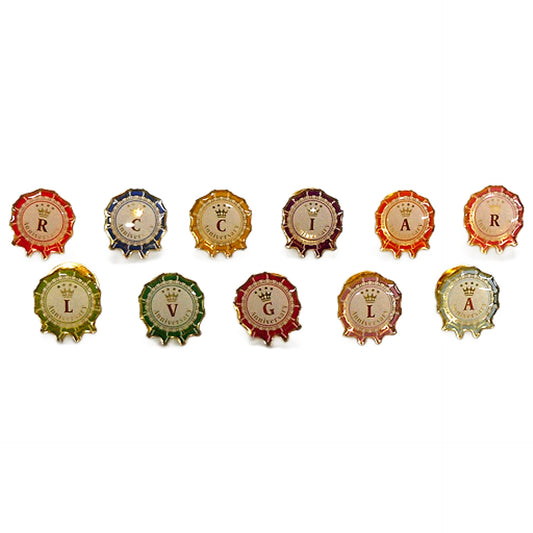 Otoya Ittoki , etc. Uta no Prince Sama Prince Cat ENJOY PICNIC Trading Anniversary Pins 3rd Anniversary Ver. All 11 Types Set Lapel Pin [USED]