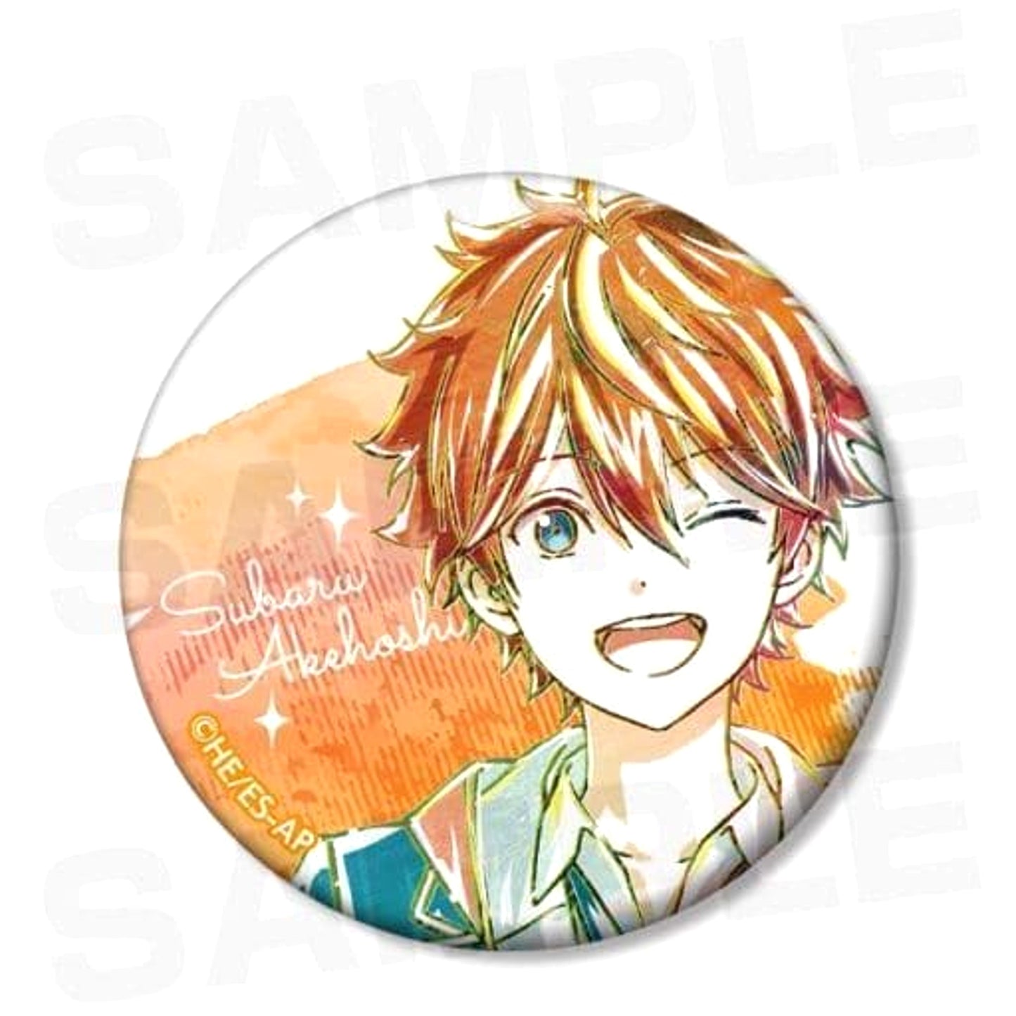 Ensemble Stars! Subaru Akehoshi Trading Ani-Art Can Badge Ver.A Buttons [USED]