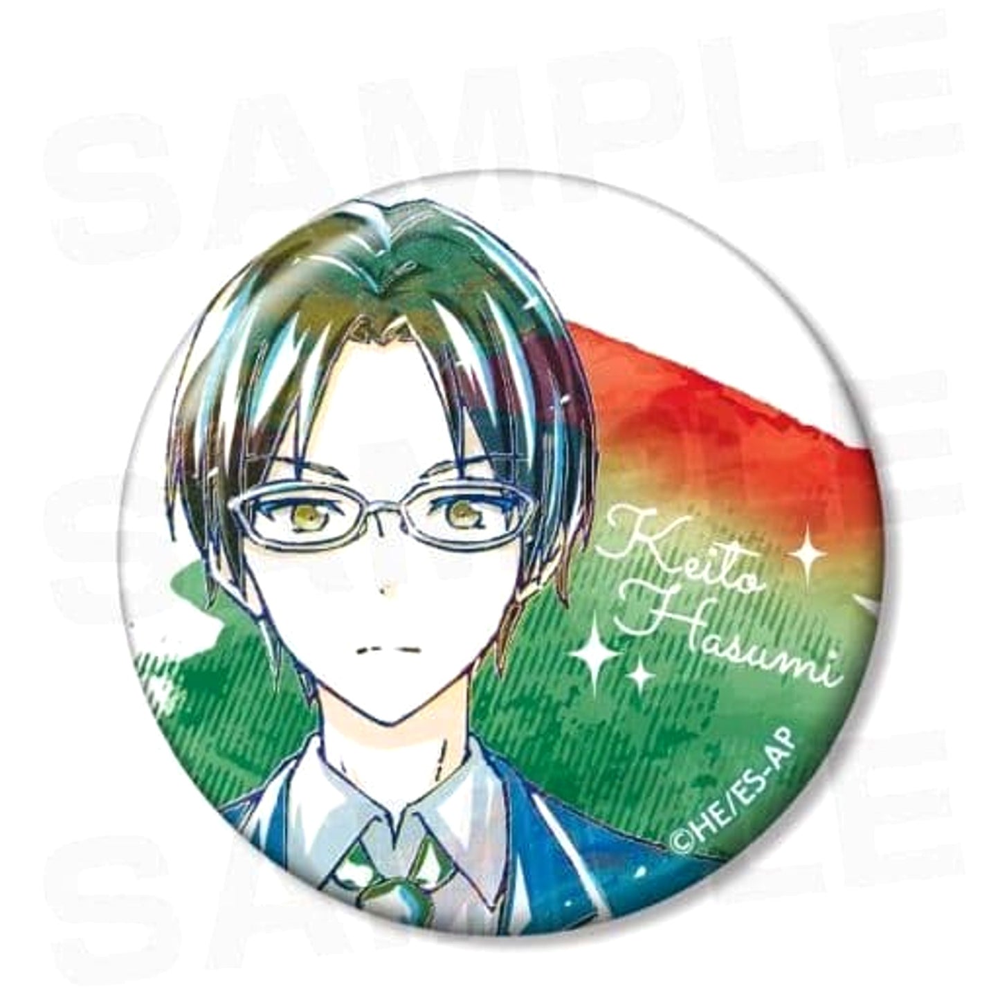 Keito Hasumi Ensemble Stars! Trading Ani-Art Button Ver.A [USED]