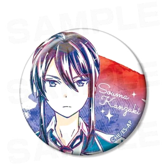 Ensemble Stars! Souma Kanzaki Trading Ani-Art Can Badge Ver.A Buttons [USED]